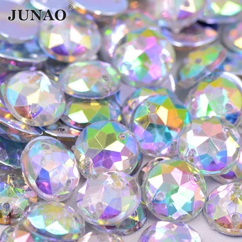JUNAO 10mm Sewing Clear AB Rhinestones Round Acrylic Gems Flatback Crystals Stone Sew On Beads For Needlework Clothes 500pcs
JUNAO 10mm Sewing Clear AB Rhinestones Round Acrylic Gems Flatback Crystals Stone Sew On Beads For Needlework Clothes 500pcs