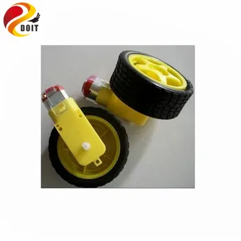 DOIT 4pcs/lot DC Reduced Gear Motor Tyre Wheel Biaxial Smart RC Car Accessory 1:48 1:120 Robot Chassis DIY Kit Electronic Toy
DOIT 4pcs/lot DC Reduced Gear Motor Tyre Wheel Biaxial Smart RC Car Accessory 1:48 1:120 Robot Chassis DIY Kit Electronic Toy