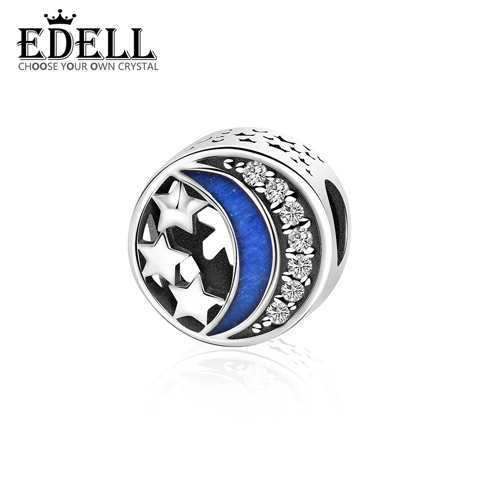 YCH 2019 100% 925 Sterling Silver Openwork Moon and Star Goodnight Charm Beads Fit Original Bracelet Luxury DIY Jewelry
YCH 2019 100% 925 Sterling Silver Openwork Moon and Star Goodnight Charm Beads Fit Original Bracelet Luxury DIY Jewelry