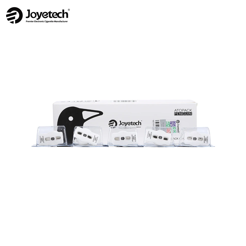 5pcs Original Joyetech JVIC Coil Head ATOPACK PENGUIN JVIC1 0.6ohm JVIC2 0.25ohm JVIC3 1.3ohm coil wrapped by ceramic cradle
5pcs Original Joyetech JVIC Coil Head ATOPACK PENGUIN JVIC1 0.6ohm JVIC2 0.25ohm JVIC3 1.3ohm coil wrapped by ceramic cradle
