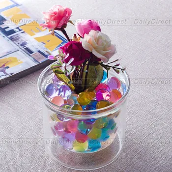 1x 400ml Glass Garden Flower Planter Handmade Clear Vase Pot w/ infuser+10 bags 10 colors Mud Soil Water Beads
1x 400ml Glass Garden Flower Planter Handmade Clear Vase Pot w/ infuser+10 bags 10 colors Mud Soil Water Beads