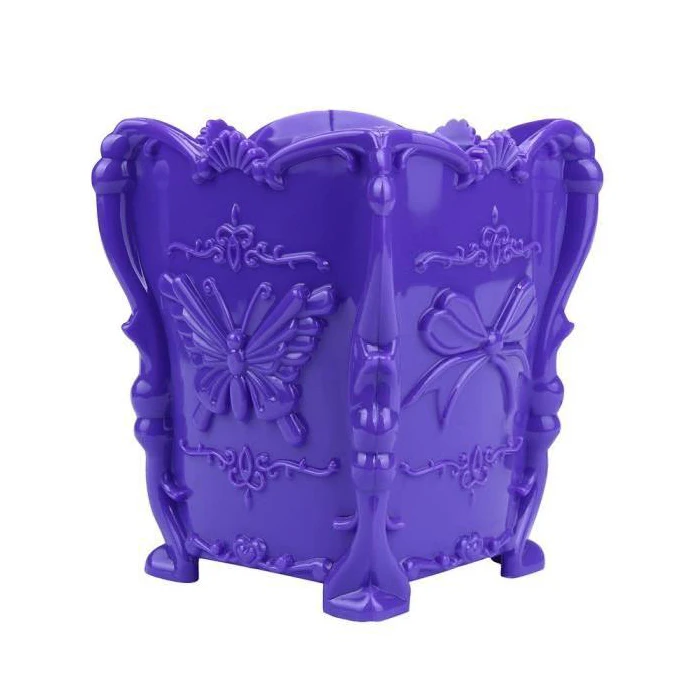 Purple Plastic Multi-purpose pen holder Stationery pen holder Office supplies Storage box Pencil holder Brush and Pen Holder
Purple Plastic Multi-purpose pen holder Stationery pen holder Office supplies Storage box Pencil holder Brush and Pen Holder