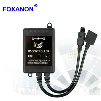 Brand Music IR Controller 12V 6A 20 Keys IR Remote Controller for 3528 5050 RGB LED Strip lights KTV
Brand Music IR Controller 12V 6A 20 Keys IR Remote Controller for 3528 5050 RGB LED Strip lights KTV