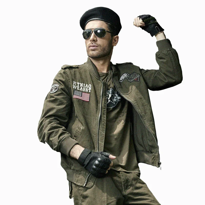 Military Men jacket Winter Military Air Force Pilot Jacket Men Warm Liner Cotton Army Jacket Thermal Outerwear Tactical Coat
Military Men jacket Winter Military Air Force Pilot Jacket Men Warm Liner Cotton Army Jacket Thermal Outerwear Tactical Coat