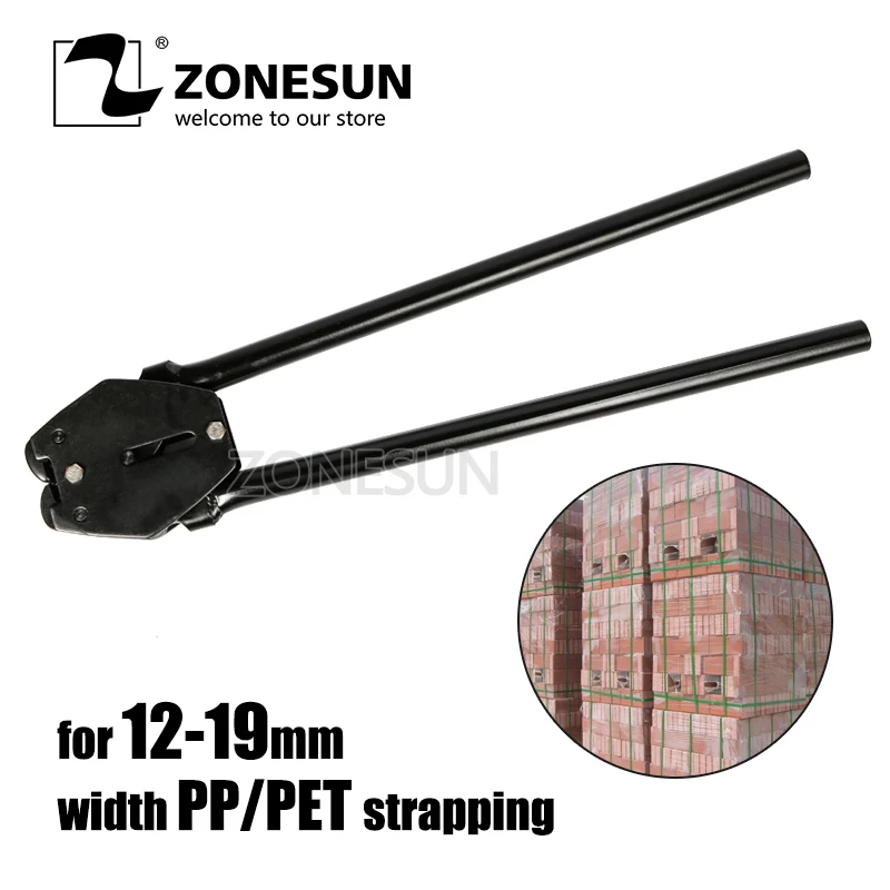 ZONESUN Manual Strapping Tool Hand Tool Packaging machine black PP straps Plastic belt bandling machine Portable PET strapper
ZONESUN Manual Strapping Tool Hand Tool Packaging machine black PP straps Plastic belt bandling machine Portable PET strapper