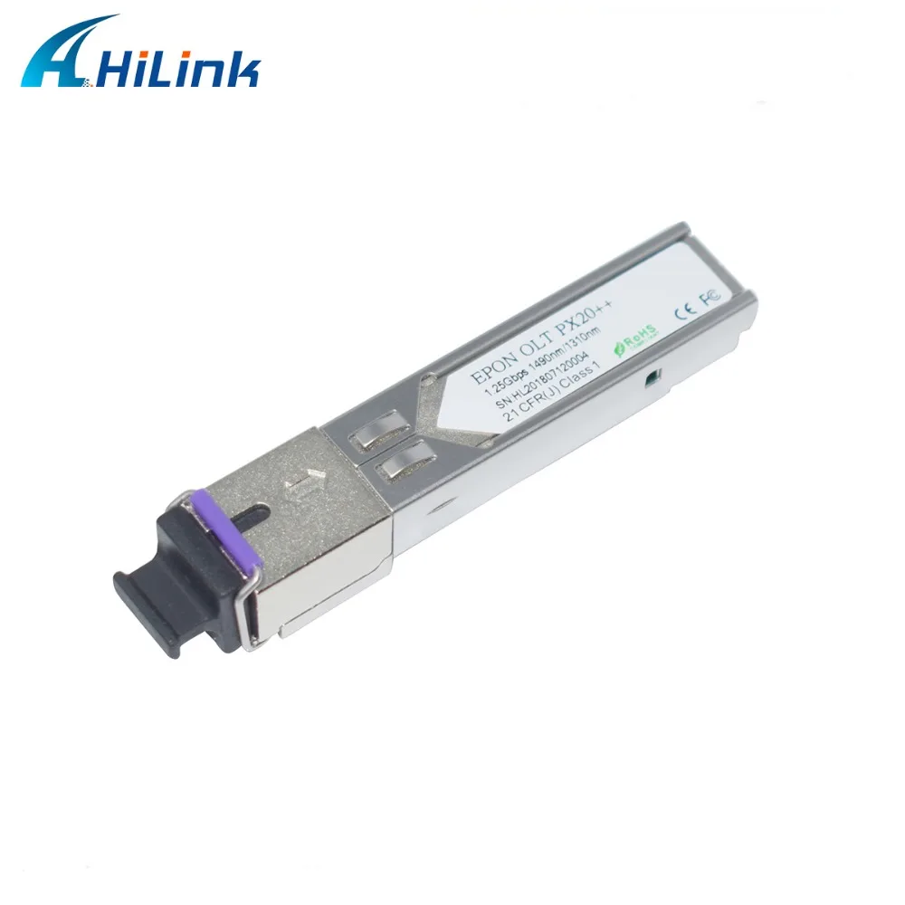 EPON OLT PX20++, 20KM , Tx1490/Rx1390, 1.25GGbps/1.25Gbps, SFP BiDi ,SC/UPC , Commercial temperature
EPON OLT PX20++, 20KM , Tx1490/Rx1390, 1.25GGbps/1.25Gbps, SFP BiDi ,SC/UPC , Commercial temperature