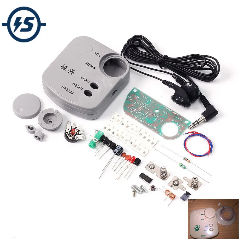 100pcs/lot FM Micro SMD Radio DIY Kit Frequency Modulation DIY Radio Electronic Production Training Suite DIY Radio Kits
100pcs/lot FM Micro SMD Radio DIY Kit Frequency Modulation DIY Radio Electronic Production Training Suite DIY Radio Kits