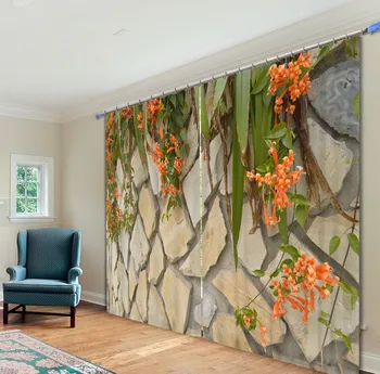 Vintage Stone Wall and Flower Wondow Curtains 3D Bedding Living Room Office Blackout Curtain Customized Size
Vintage Stone Wall and Flower Wondow Curtains 3D Bedding Living Room Office Blackout Curtain Customized Size