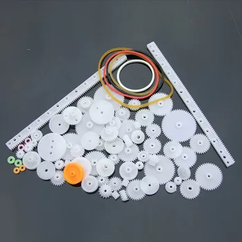 Nice Quality 75 Kinds of Gears Kits ABS Plastic Motor Gearbox Robot Model DIY Accessories
Nice Quality 75 Kinds of Gears Kits ABS Plastic Motor Gearbox Robot Model DIY Accessories