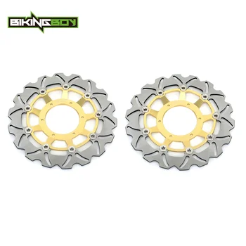 BIKINGBOY Front Brake Disc Rotor Wave Set For Honda CBR600F / ABS 2011 2012 2013 CB 600 F Hornet / ABS 2007 2008 2009 2010-2013
BIKINGBOY Front Brake Disc Rotor Wave Set For Honda CBR600F / ABS 2011 2012 2013 CB 600 F Hornet / ABS 2007 2008 2009 2010-2013