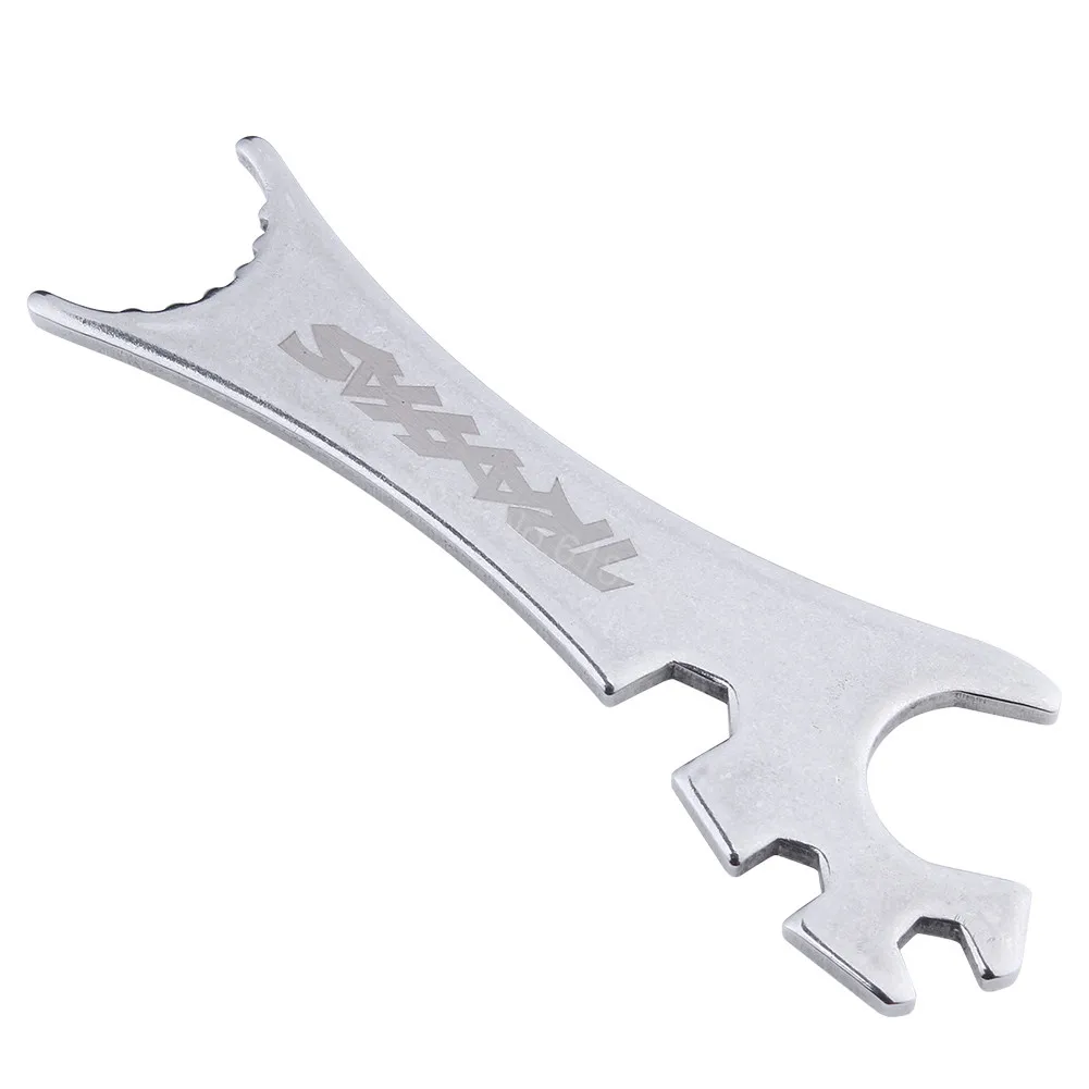 Multi function Wrench for 1/10 TRAXXAS E-REVO / Summit Shock Absorber Tie Rod Tool Turnbuckle Tuner (Hex 5mm 5.5mm 8mm 16mm)
Multi function Wrench for 1/10 TRAXXAS E-REVO / Summit Shock Absorber Tie Rod Tool Turnbuckle Tuner (Hex 5mm 5.5mm 8mm 16mm)