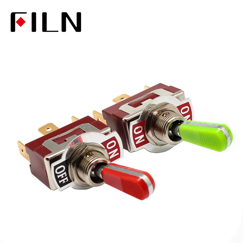 16A250VAC ON/OFF ON/ON 2 Position Heavy Duty 6.3mm quick faston terminal car auto big Toggle Switch 
16A250VAC ON/OFF ON/ON 2 Position Heavy Duty 6.3mm quick faston terminal car auto big Toggle Switch