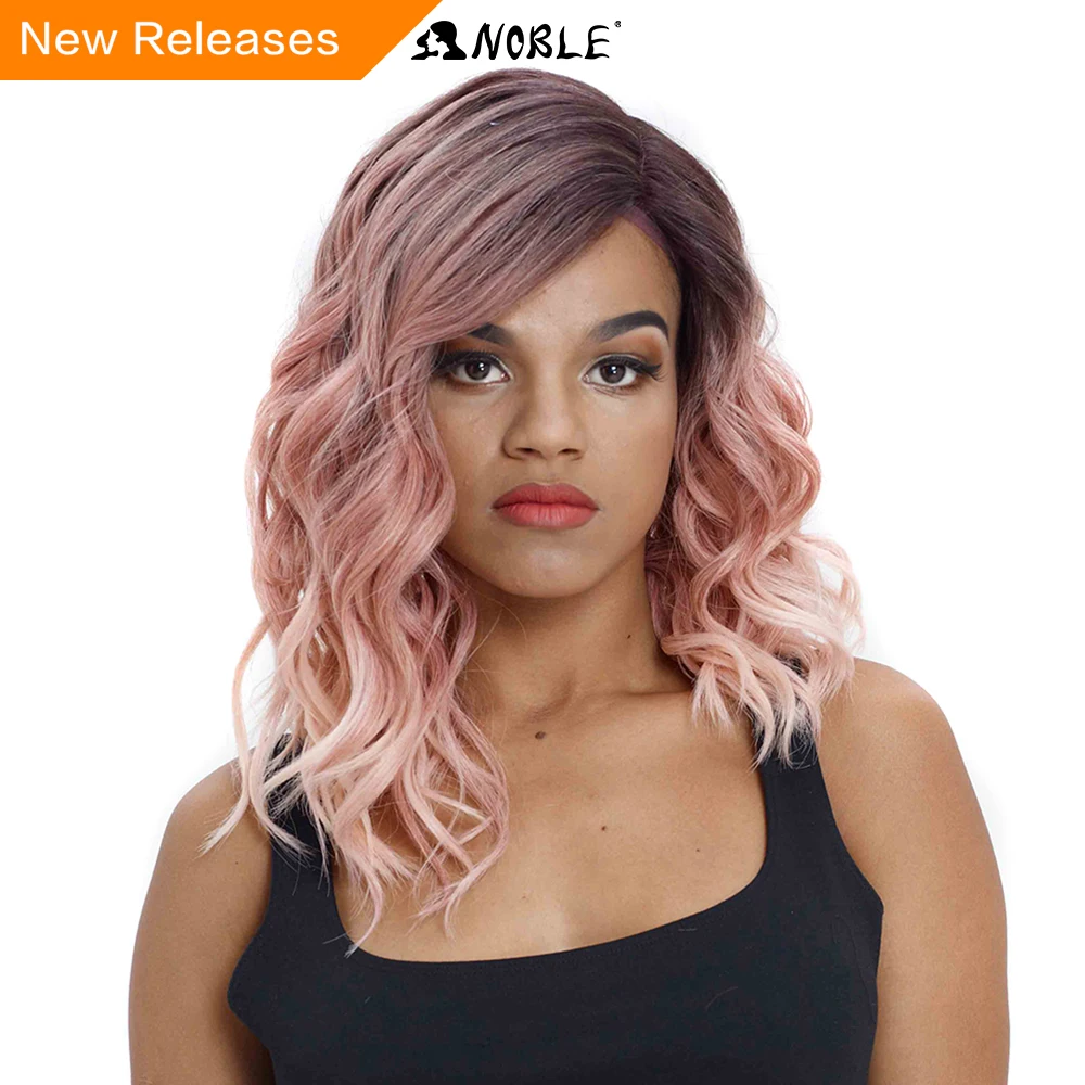 Noble Synthetic Hai Wig 16 Inch Medium Wavy Pink Cosplay Wig Heat Resistant Wigs for Black Women Synthetic Lace Front Wig
Noble Synthetic Hai Wig 16 Inch Medium Wavy Pink Cosplay Wig Heat Resistant Wigs for Black Women Synthetic Lace Front Wig
