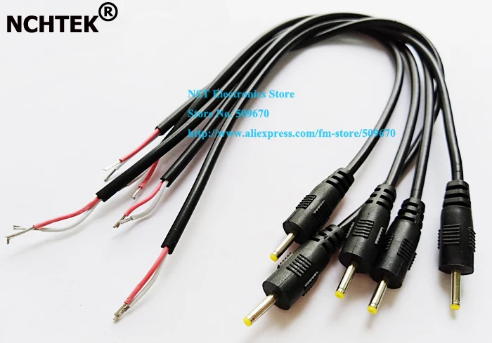 NCHTEK DC 2.5x0.7mm Power Male Plug Cord Connector Adaptor With Cable About 30CM/Free shipping/100PCS
NCHTEK DC 2.5x0.7mm Power Male Plug Cord Connector Adaptor With Cable About 30CM/Free shipping/100PCS