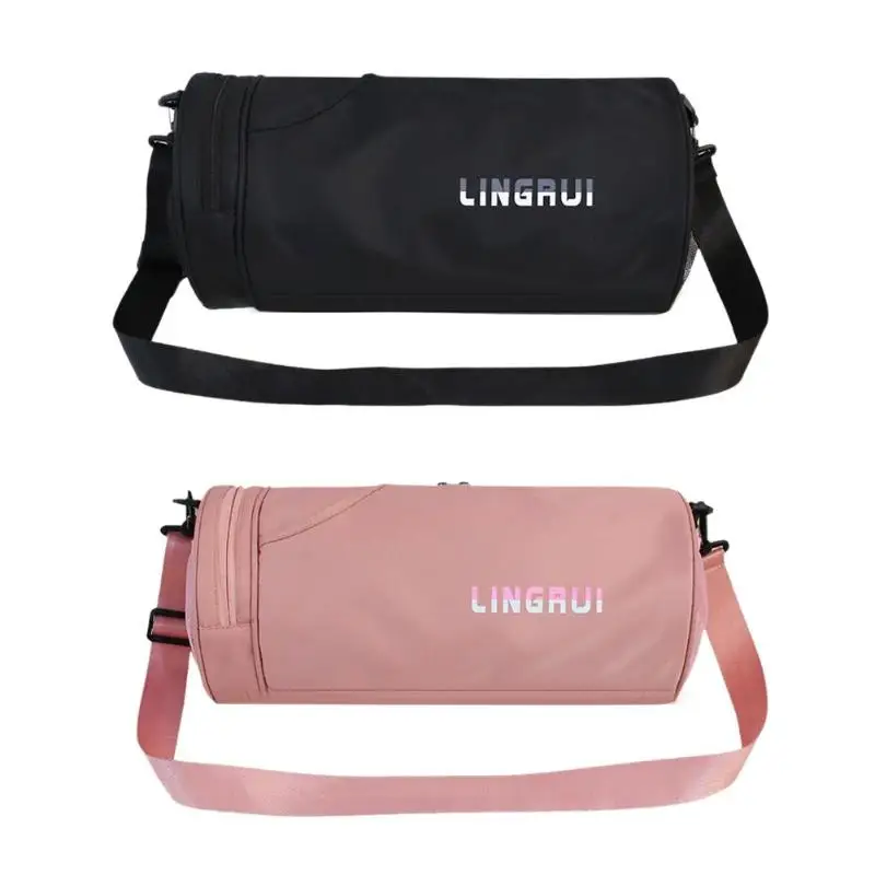 Waterproof Sports Gym Bags Barrel-Shaped Shoulder Bag Large Nylon Bags Fitness Training Yoga Shoulder Bag Black Pink Harajuku
Waterproof Sports Gym Bags Barrel-Shaped Shoulder Bag Large Nylon Bags Fitness Training Yoga Shoulder Bag Black Pink Harajuku