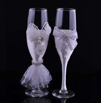 12pairs Wedding Toasting Flutes Champagne Glasses Wedding Decoration Valentine's Day groom and bride wedding wine glass wen5550 
12pairs Wedding Toasting Flutes Champagne Glasses Wedding Decoration Valentine's Day groom and bride wedding wine glass wen5550