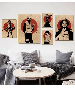 Japanese Classic Anime Characters Eren Kakashi Kirito L death Shanks Art Canvas Poster Painting Wall for Room Home Decor
Japanese Classic Anime Characters Eren Kakashi Kirito L death Shanks Art Canvas Poster Painting Wall for Room Home Decor
