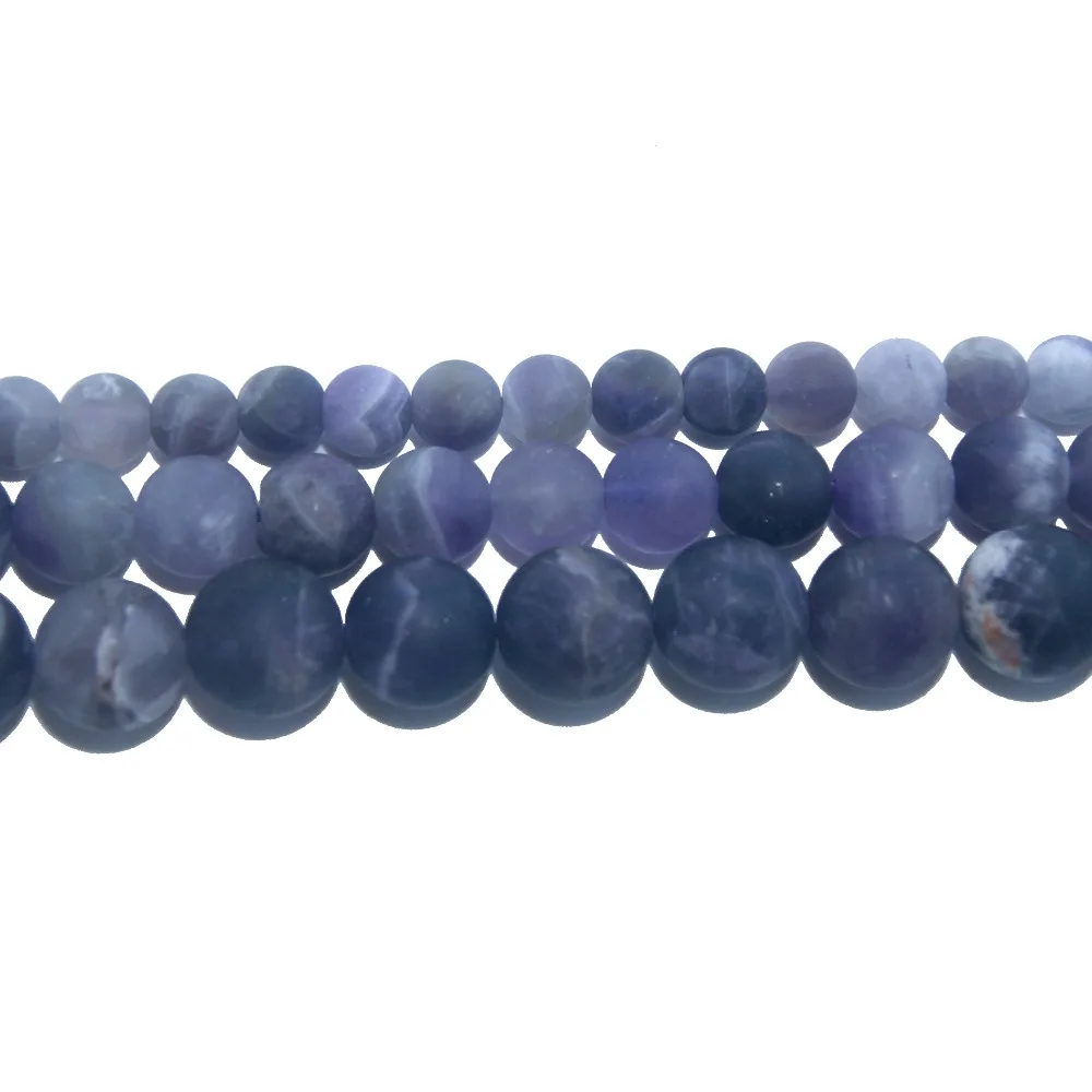 Natural Stone Dull Polish Matte Amethysts Crystal Beads 6 8 10 MM Pick Size For Jewelry Making DIY Bracelet Necklace Material
Natural Stone Dull Polish Matte Amethysts Crystal Beads 6 8 10 MM Pick Size For Jewelry Making DIY Bracelet Necklace Material