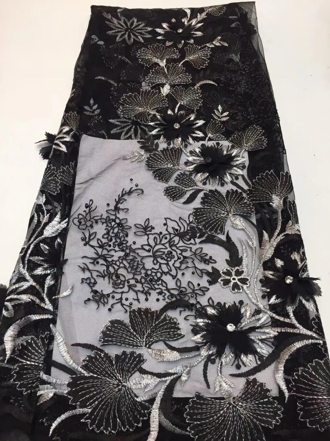 Pink Pagne African Cord Lace Fabric 2019 High Quality French Black Tulle Lace Fabric Stones Glitter Fabric For Dresses YYZ0398
Pink Pagne African Cord Lace Fabric 2019 High Quality French Black Tulle Lace Fabric Stones Glitter Fabric For Dresses YYZ0398