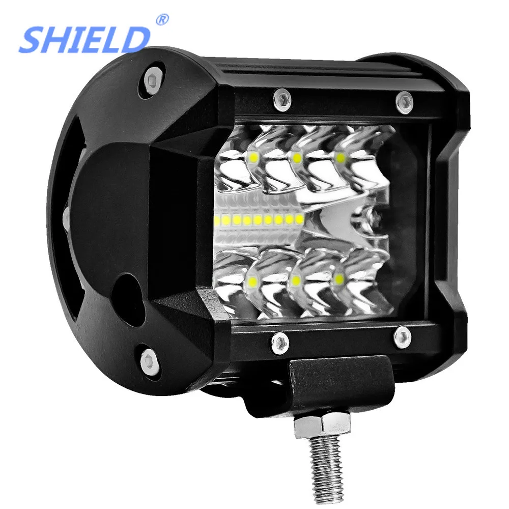 SHIELD 4" 60W Car Led Bar Beams Work Light bar Searchlight Fog Lights for Jeep Boats ATV UTV SUV Tractor Offroad 4x4 12V 24V
SHIELD 4" 60W Car Led Bar Beams Work Light bar Searchlight Fog Lights for Jeep Boats ATV UTV SUV Tractor Offroad 4x4 12V 24V