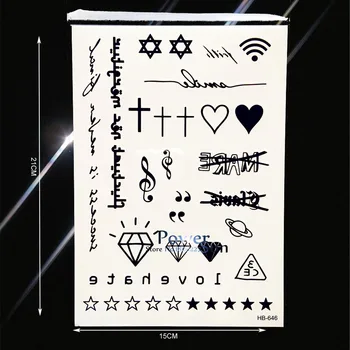 Waterproof Fake Flash Tattoo Henna Heart Cross Wifi Gem Diamond Kids Christmas Gifts Tattoo Stickers PHB646 Star Temporary Tatoo
Waterproof Fake Flash Tattoo Henna Heart Cross Wifi Gem Diamond Kids Christmas Gifts Tattoo Stickers PHB646 Star Temporary Tatoo