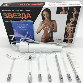 7 in 1 High Frequency Electrode Wand Acne Spot Remover Skin Tightening Anti-inflammatory Face Hair Body Skin Care Tool
7 in 1 High Frequency Electrode Wand Acne Spot Remover Skin Tightening Anti-inflammatory Face Hair Body Skin Care Tool
