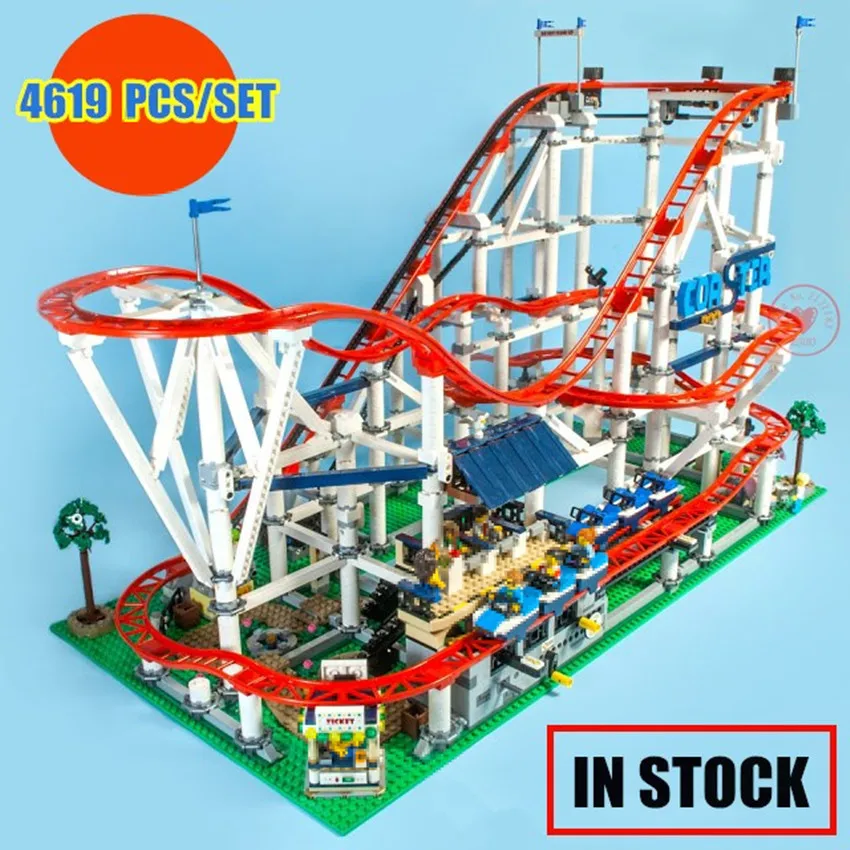 New 4619Pcs The roller coaster fit legoings technic motor power function motorized building Block Bricks Kids diy Toy Gift
New 4619Pcs The roller coaster fit legoings technic motor power function motorized building Block Bricks Kids diy Toy Gift