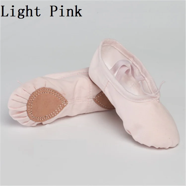 fan wu fang 2017 New 7 Color Canvas Soft Ballet Dance Shoes Yoga Shoes Children Girls Women Slippers According The CM To Buy 15