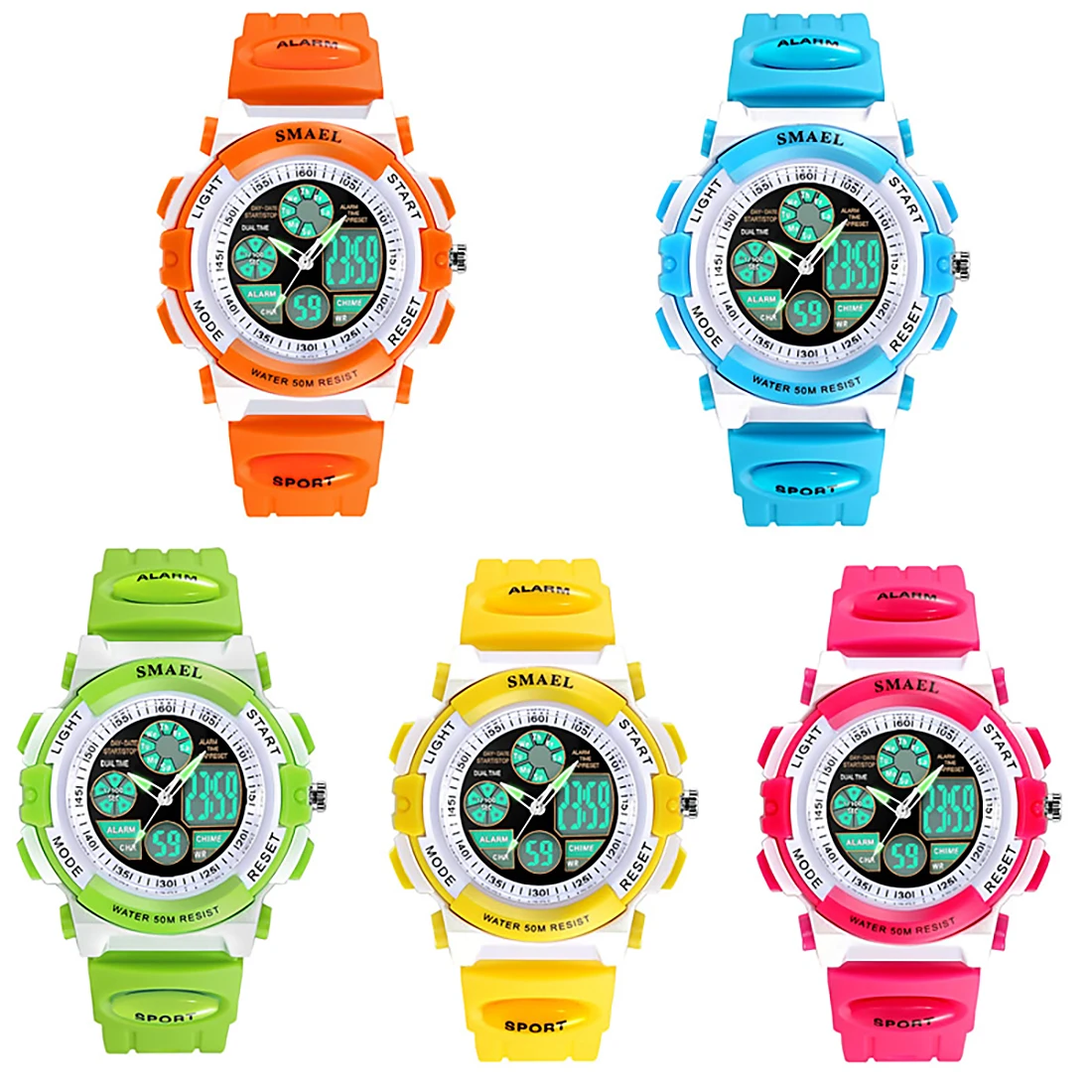 2018 New SMAEL Kids Watches Children Digital Watch Waterproof LED PU Band Corlorful Clock Birthday Gift for Boys Girls hodinky
2018 New SMAEL Kids Watches Children Digital Watch Waterproof LED PU Band Corlorful Clock Birthday Gift for Boys Girls hodinky