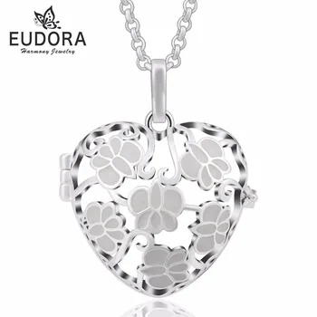 5PCEudora Harmony Ball Buterfly Locket Necklace Heart Crystal Cage Pendant Fit 20mm Inner Ball for Women baby Best Jewelry Gift
5PCEudora Harmony Ball Buterfly Locket Necklace Heart Crystal Cage Pendant Fit 20mm Inner Ball for Women baby Best Jewelry Gift