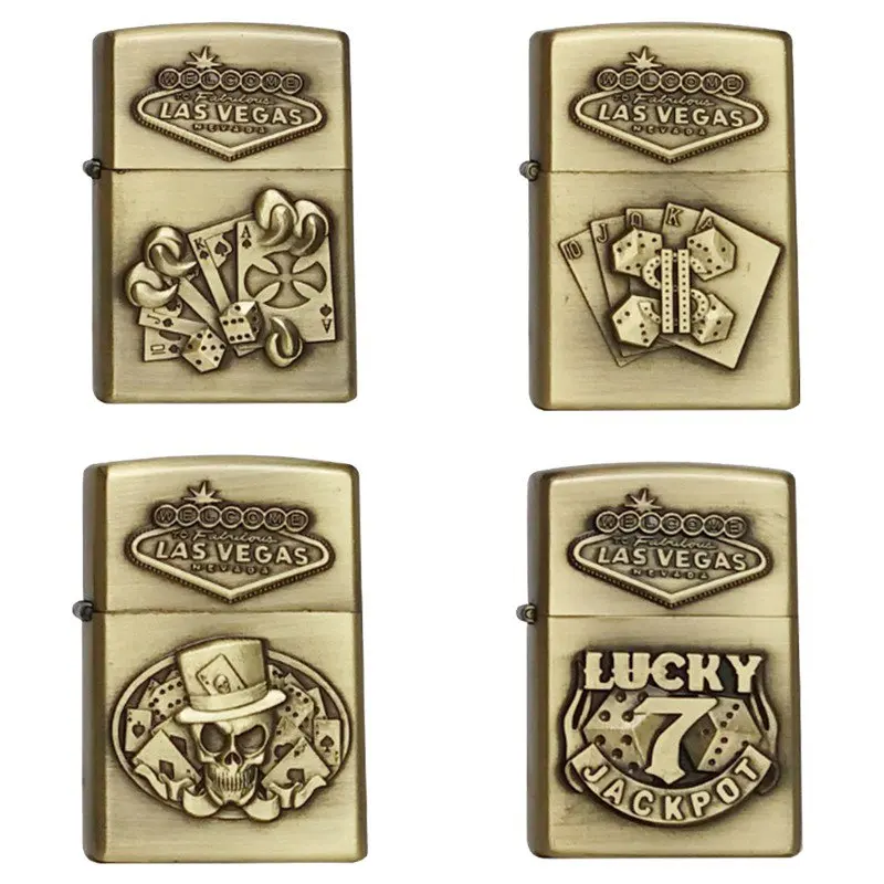 Casino Series Cool Lighter Metal Kerosene Oil Lighter Gasoline Dragon Refillable Cigarette Accessories Retro Men Gadgets Lighter 
Casino Series Cool Lighter Metal Kerosene Oil Lighter Gasoline Dragon Refillable Cigarette Accessories Retro Men Gadgets Lighter