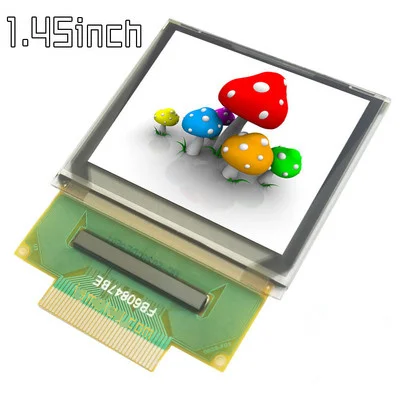 1.45 inch FULL color OLED Display 160*128 160x128 Resolution SPI Parallel Interface,SEPS525 Controller 35PIN new
1.45 inch FULL color OLED Display 160*128 160x128 Resolution SPI Parallel Interface,SEPS525 Controller 35PIN new