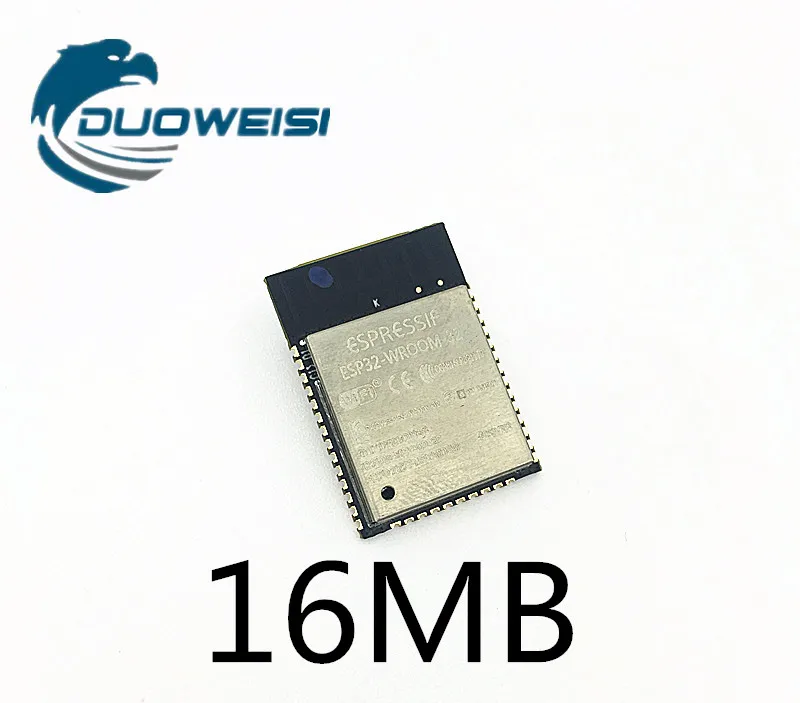 

16MB ESP-32S ESP-WROOM-32 ESP32 ESP-32 Bluetooth and WIFI Dual Core CPU with Low Power Consumption MCU ESP-32