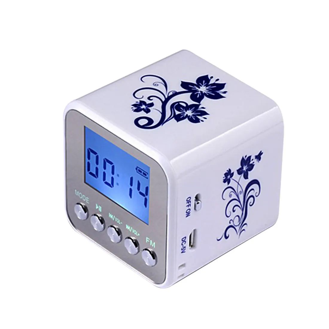 Marsnaska Brand New TT032 Mini Portable digital FM radio portable radios support SD card speaker USB MP3 Players with clock
Marsnaska Brand New TT032 Mini Portable digital FM radio portable radios support SD card speaker USB MP3 Players with clock