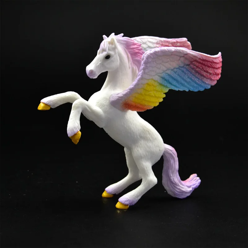 NewBiFo Original genuine fairy tale mythical animal rainbow unicorn flying horse figure kids educational toys figurine gift
NewBiFo Original genuine fairy tale mythical animal rainbow unicorn flying horse figure kids educational toys figurine gift