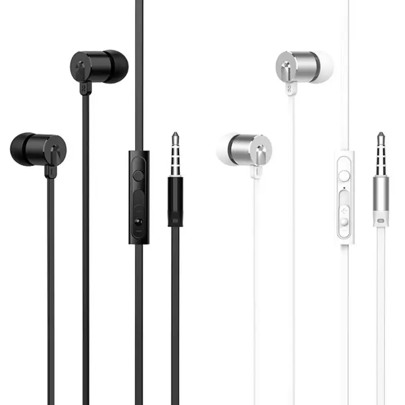 HOCO M63 3.5mm Wired Line Control In-Ear Earphone With Built-in Microphone 3.5mm In-Ear Wired Earphone for Android w/Mic
HOCO M63 3.5mm Wired Line Control In-Ear Earphone With Built-in Microphone 3.5mm In-Ear Wired Earphone for Android w/Mic