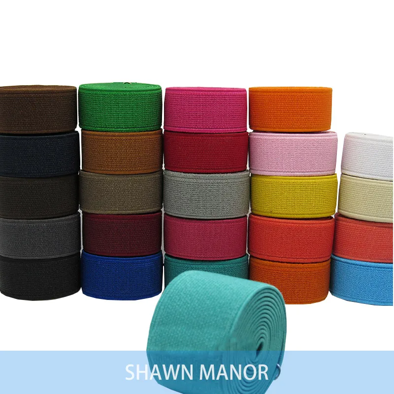 3cm Elastic Webbing Band Thick Strecth Ribbon For Colorful Apparel Sewing Thick Waist Elastic Band Rubber Band DIY Accessories
3cm Elastic Webbing Band Thick Strecth Ribbon For Colorful Apparel Sewing Thick Waist Elastic Band Rubber Band DIY Accessories