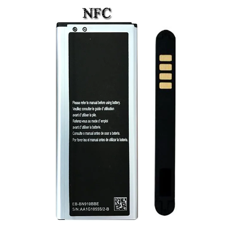 OHD High Capacity 3000mAh EB-BN916BBC Li-ion Battery for Samsung Galaxy Note 4 IV SM-N9100 Duos N9100 N9108v N9106w With NFC
OHD High Capacity 3000mAh EB-BN916BBC Li-ion Battery for Samsung Galaxy Note 4 IV SM-N9100 Duos N9100 N9108v N9106w With NFC