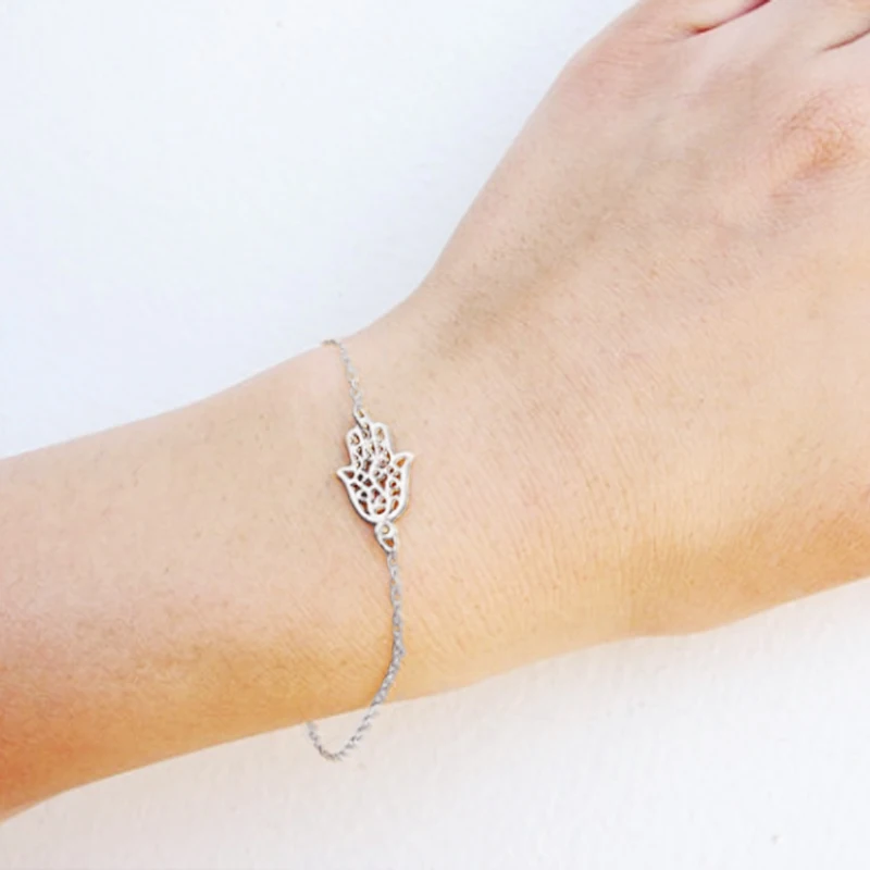 Fashion Simple Hamsa Chain Bracelet For Women Fatima Hand Bracelet Jewelry Drop Shipping
Fashion Simple Hamsa Chain Bracelet For Women Fatima Hand Bracelet Jewelry Drop Shipping