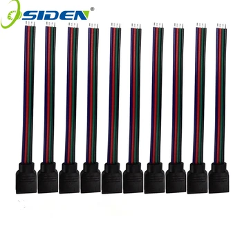 100Pcs 4pin RGB led connector Wire Male Female connector cable for 3528/5050 RGB led strip 4Pin Male Connector Strip
100Pcs 4pin RGB led connector Wire Male Female connector cable for 3528/5050 RGB led strip 4Pin Male Connector Strip