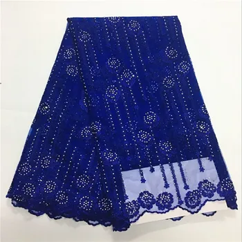 2018 New Arrival Royal Blue African Tulle Lace Stones French Lace Net Swiss Voile Lace Fabric Craft Sewing A987-1
2018 New Arrival Royal Blue African Tulle Lace Stones French Lace Net Swiss Voile Lace Fabric Craft Sewing A987-1