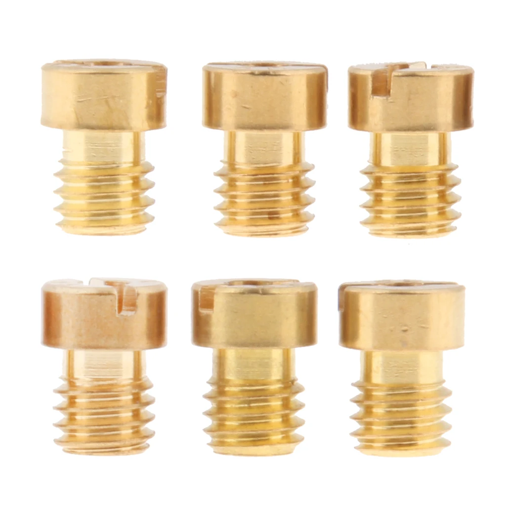 6 pcs Carburetor Main Jet Kit 75.78.80.82.85.88 Auto Replacement Parts For Keihin for OKO for PWK Motorcycle
6 pcs Carburetor Main Jet Kit 75.78.80.82.85.88 Auto Replacement Parts For Keihin for OKO for PWK Motorcycle