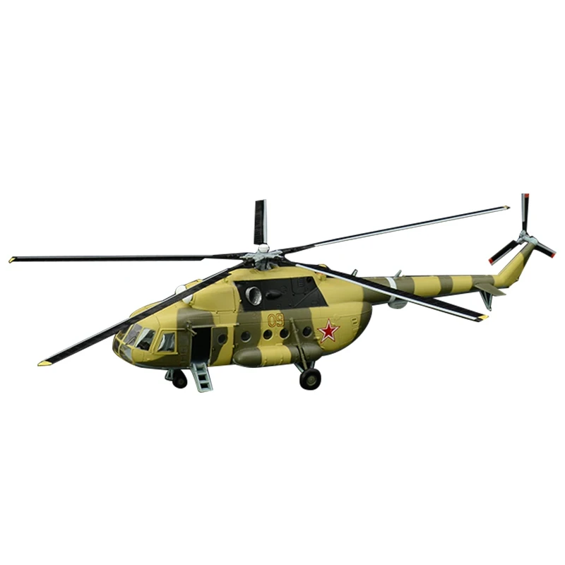 pre-built 1:72 Mi-8 Hip medium twin-turbine helicopter hobby collectible finished plastic aircraft model
pre-built 1:72 Mi-8 Hip medium twin-turbine helicopter hobby collectible finished plastic aircraft model