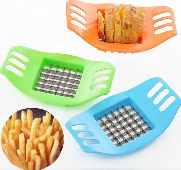 Wholesale Multi-Purpose French Fries Cutter Stainless Steel Potato Chips Creative Kitchen Vegetable Tool | Дом и сад