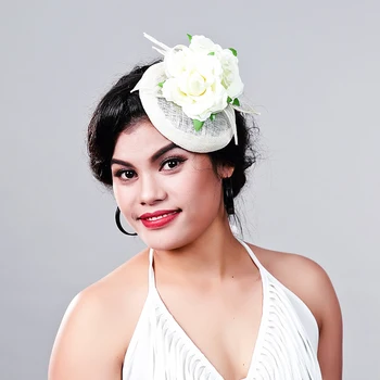 elegant Ladies beige fascinators sinamay fascinator women linen feather hat wedding party hair accessory NICE feather hatMD16017
elegant Ladies beige fascinators sinamay fascinator women linen feather hat wedding party hair accessory NICE feather hatMD16017