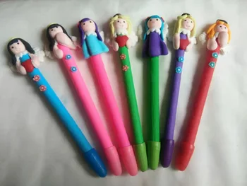 10pcs/lot High quality Polymer clay gift pen,soft clay angle ball pen ,novelty character pen
10pcs/lot High quality Polymer clay gift pen,soft clay angle ball pen ,novelty character pen
