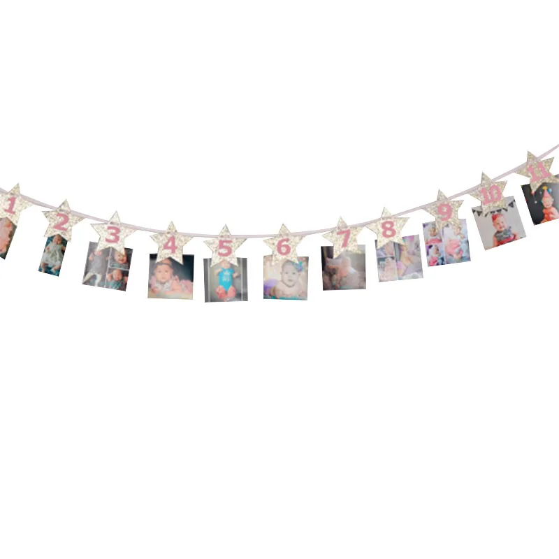 1 Pcs Photo Banner Baby Shower First Birthday Party Decorations DIY for Kids Room Store
1 Pcs Photo Banner Baby Shower First Birthday Party Decorations DIY for Kids Room Store