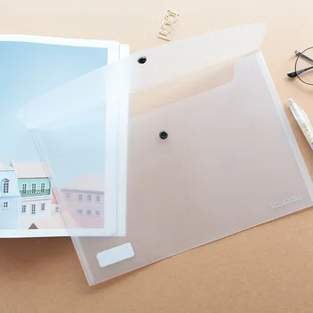 1pcs magic card culture A4 transparent snap folder simple frosted information bag Student file paper file bag
1pcs magic card culture A4 transparent snap folder simple frosted information bag Student file paper file bag