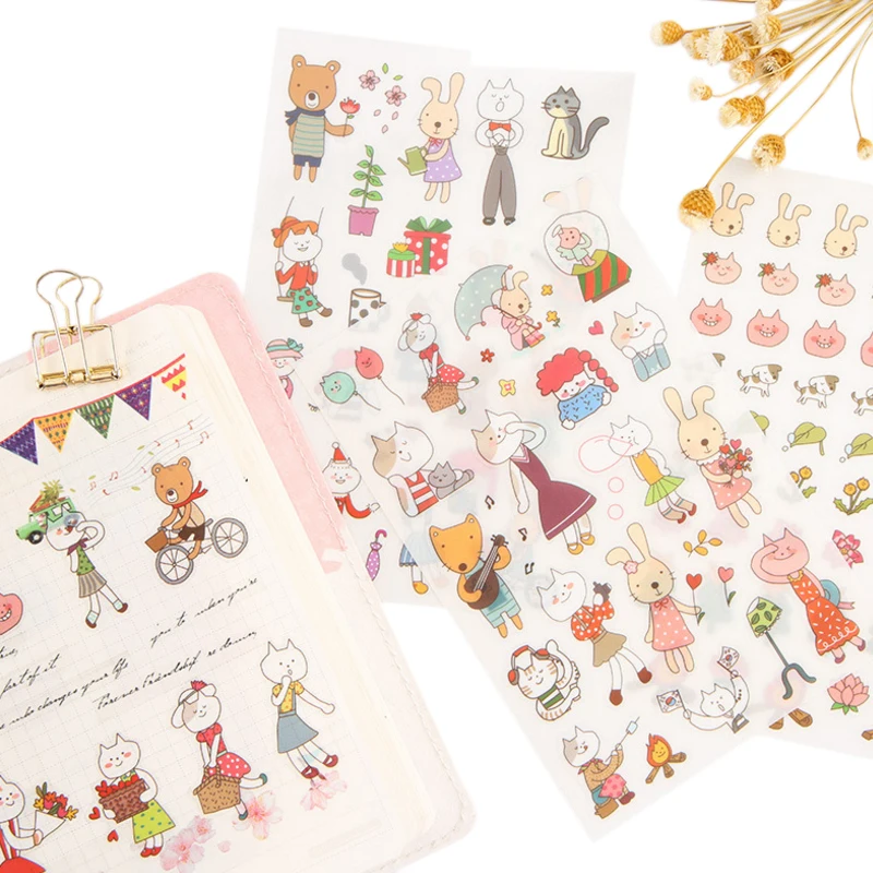 15packs/lot Kawaii Mod Miss Cat Adhesive Decoration Stickers Diary Label Stickers Scrapbooking DIY Sticker Stationery Wholesale
15packs/lot Kawaii Mod Miss Cat Adhesive Decoration Stickers Diary Label Stickers Scrapbooking DIY Sticker Stationery Wholesale