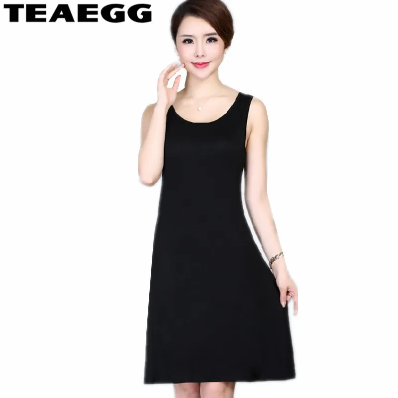 TEAEGG Sleeveless Cotton Black Dress Femme Vestido Plus Size Dresses For Women 4XL 5XL Slim Woman Dress 2020 Spring Summer A994
TEAEGG Sleeveless Cotton Black Dress Femme Vestido Plus Size Dresses For Women 4XL 5XL Slim Woman Dress 2020 Spring Summer A994